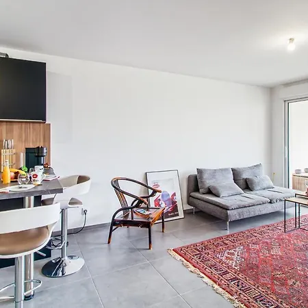 Sun Paradise -Stylish Flat-Rooftop Pool Access-Monaco View Beausoleil
